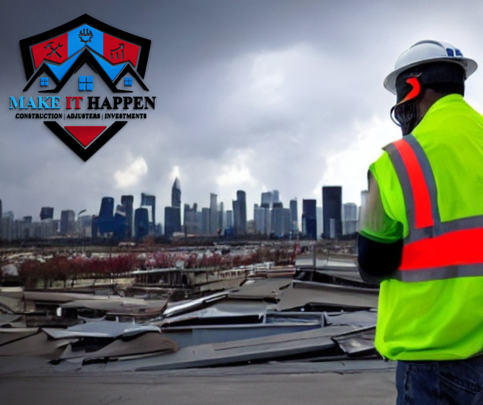 Public Adjuster Inspecting a property