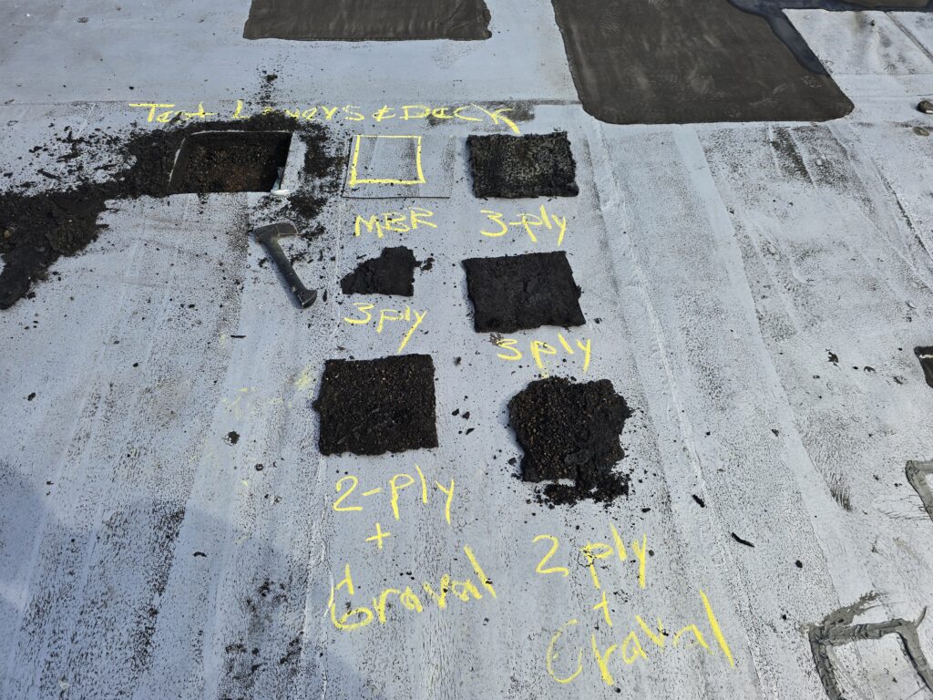 commercial roof damage claim