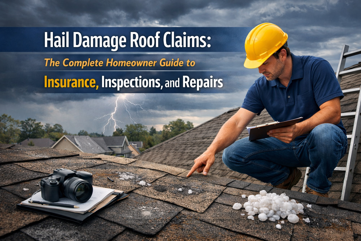 Hail Damage Roof Claims: The Complete Homeowner Guide to Insurance, Inspections, and Repairs